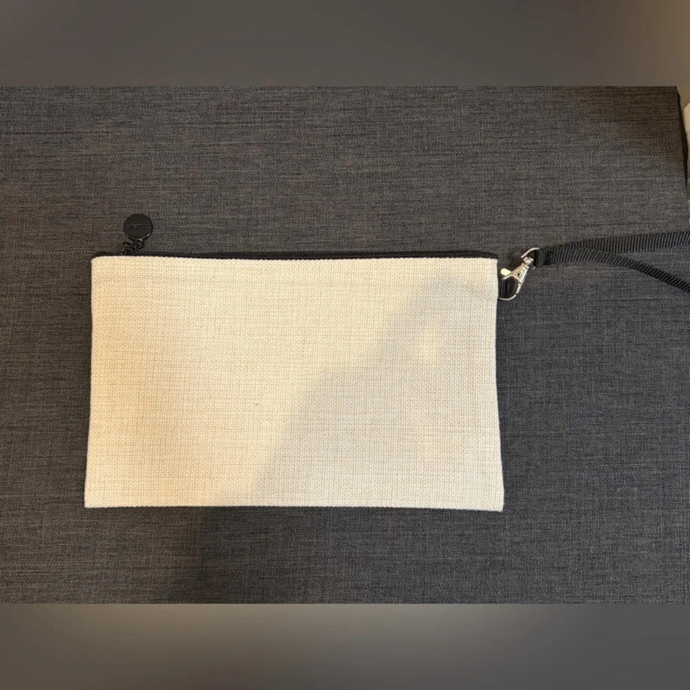 JVM Initial Eyelash Makeup Bag Pouch Clutch